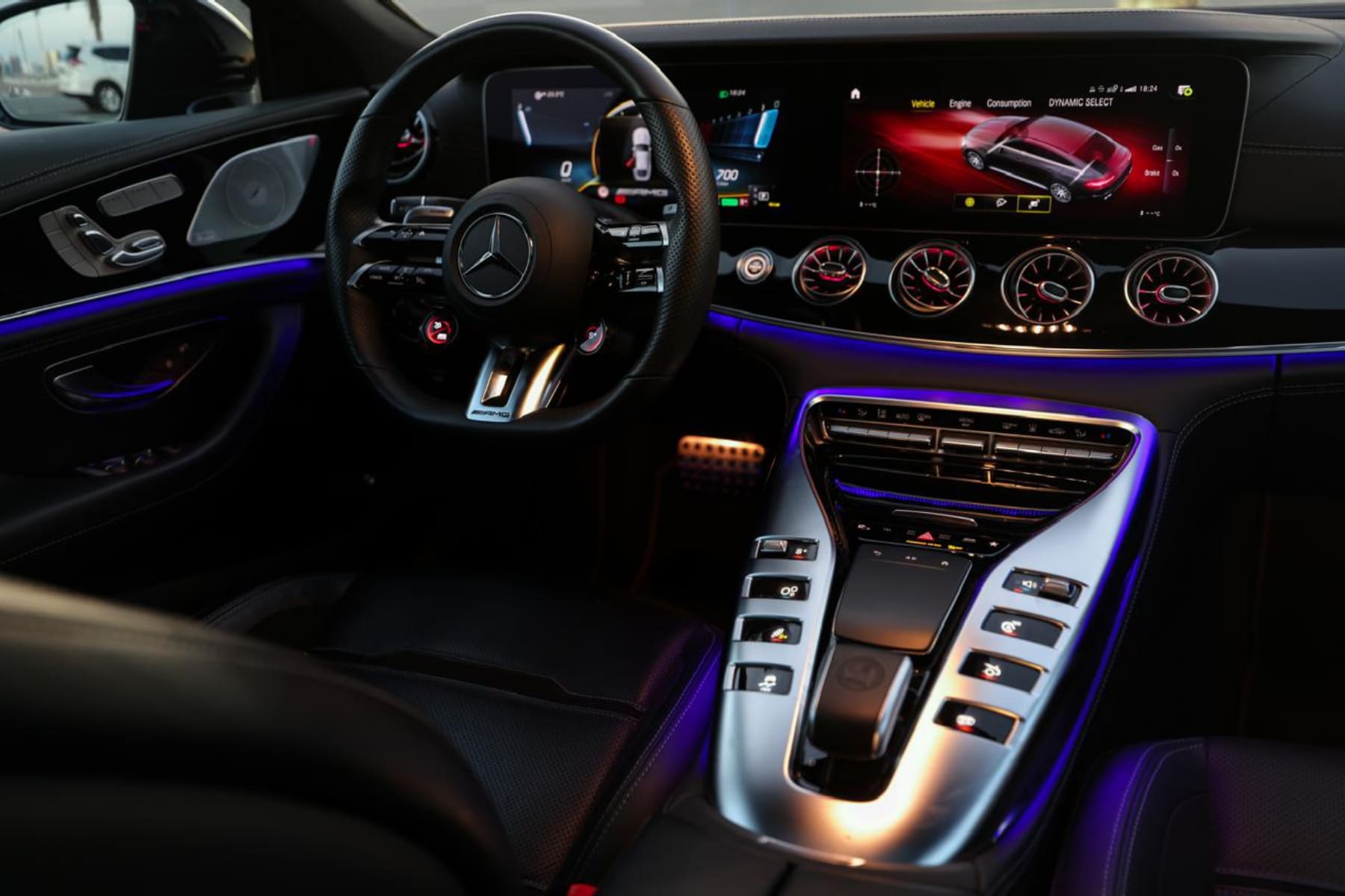 Mercedes-AMG GT 4-Door Coupe view 2